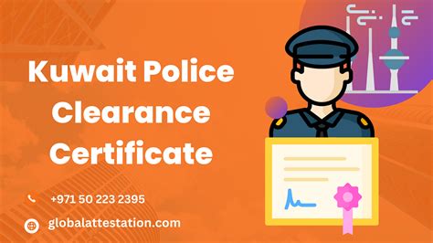 kuwait police clearance certificate online|police certificate pre clearance.
